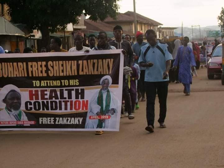  free zakzaky protest in jos on sat the 29th june 2019